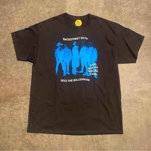 NEW Antisocial Social Club Backstreet Boys Into the Millennium XL Merch Shirt